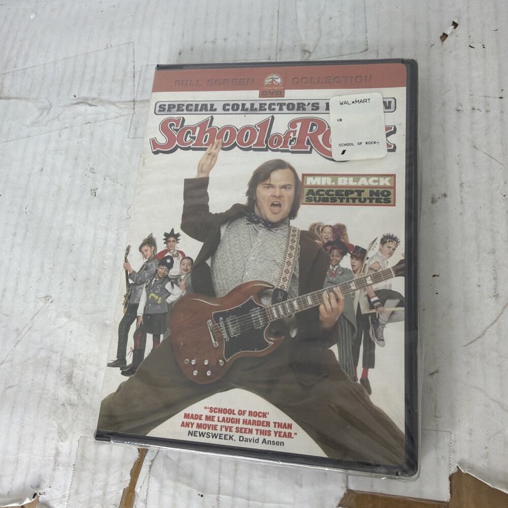 DVD School of Rock (Full Screen Edition) Brand New And Sealed See Pictures
